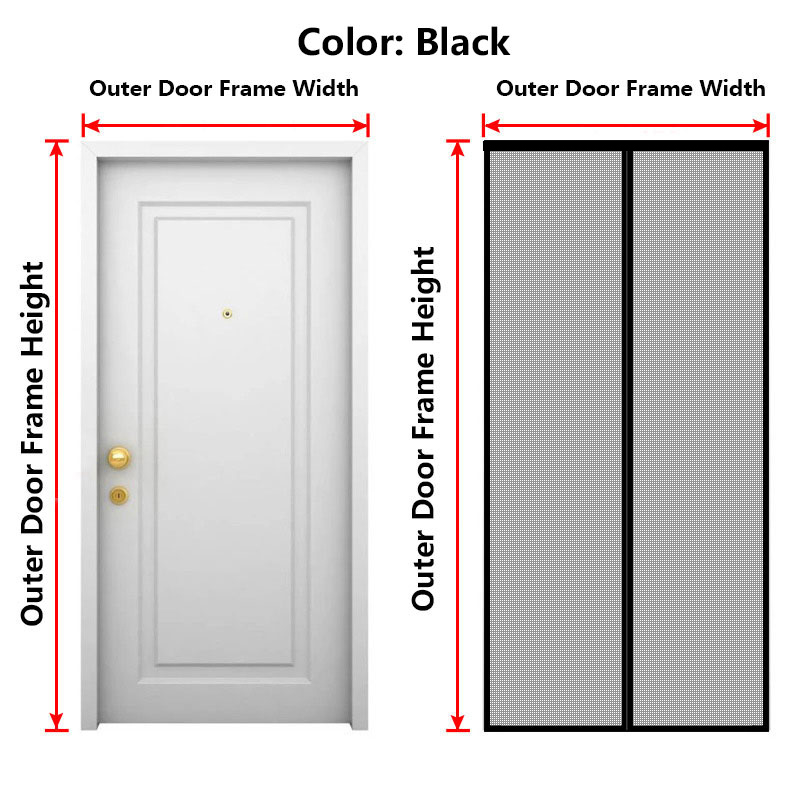 How to Measure for a Custom Magnetic Screen Door